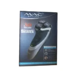 MAC Styler MC-8815 – Rasoir Électrique Rotatif 3 Têtes Rechargeable avec Tondeuse de Précision Rasoir Électrique mac