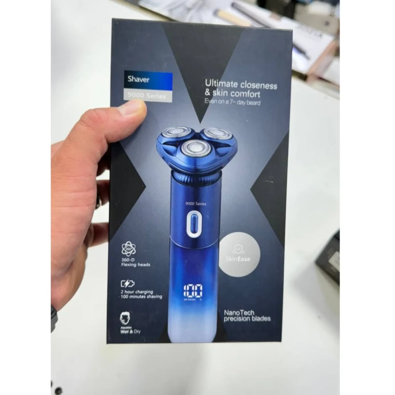 Rasoir 9000 Série – Rasoir Électrique Premium Wet & Dry avec Technologie Intelligente