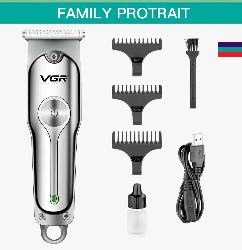 VGR V-071 – Tondeuse Professionnelle de Finition T-Blade avec Écran LED et Batterie 600mAh tondeuse bon prix tondeuse vgr
