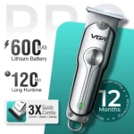 VGR V-071 – Tondeuse Professionnelle de Finition T-Blade avec Écran LED et Batterie 600mAh tondeuse bon prix tondeuse vgr