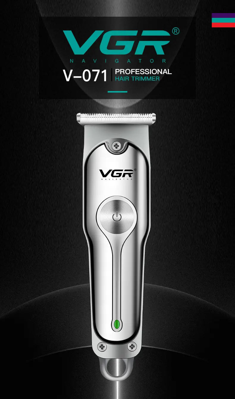VGR V-071 – Tondeuse Professionnelle de Finition T-Blade avec Écran LED et Batterie 600mAh tondeuse bon prix tondeuse vgr
