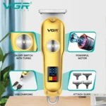 VGR V-290 – Tondeuse Professionnelle de Finition T-Blade avec Écran LED et Batterie 600mAh tondeuse bon prix tondeuse vgr