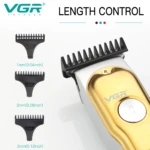 VGR V-290 – Tondeuse Professionnelle de Finition T-Blade avec Écran LED et Batterie 600mAh tondeuse bon prix tondeuse vgr