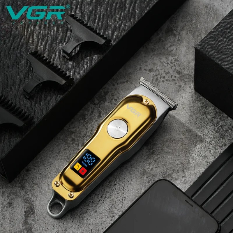 VGR V-290 – Tondeuse Professionnelle de Finition T-Blade avec Écran LED et Batterie 600mAh tondeuse bon prix tondeuse vgr