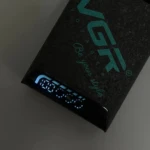 VGR V-374 – Rasoir Électrique Double Grille Rechargeable USB avec Affichage LED rasoir vgr