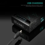 VGR V-374 – Rasoir Électrique Double Grille Rechargeable USB avec Affichage LED rasoir vgr