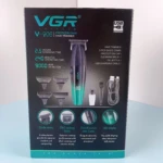 VGR V-906 – Tondeuse Professionnelle Métallique 9000 RPM avec Lame DLC et Batterie 2000mAh tondeuse vgr