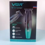VGR V-906 – Tondeuse Professionnelle Métallique 9000 RPM avec Lame DLC et Batterie 2000mAh tondeuse vgr