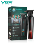 VGR V-930 – Tondeuse Professionnelle de Finition T-Blade Zero Gap avec Écran LED – noir tondeuse vgr