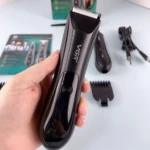VGR V-934 – Kit de Tonte 2-en-1 pour Corps et Nez Étanche IPX7 avec Batterie Rechargeable Kit de toilettage Kit vgr