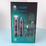 VGR V-934 – Kit de Tonte 2-en-1 pour Corps et Nez Étanche IPX7 avec Batterie Rechargeable Kit de toilettage Kit vgr