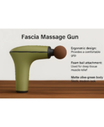 Appareil de massage musculaire portable pour soulager les douleurs musculaires – fascia gun appareil de massage Pistolet De Massage