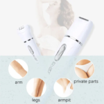 Enzo EN-0104 – Épilateur, Rasoir, Nettoyeur et Masseur Rechargeable 5-en-1 appareil d'épilation multifonction Épilateur enzo