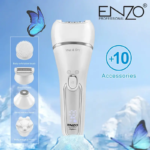 ENZO EN-5842 – Épilateur, Rasoir, Nettoyeur et Masseur Rechargeable 5-en-1