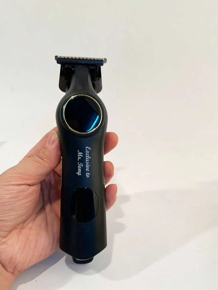Kemei KM-1738 – Tondeuse Professionnelle Noir Intense 5W, Batterie 2000mAh et Écran LED tondeuse kemei