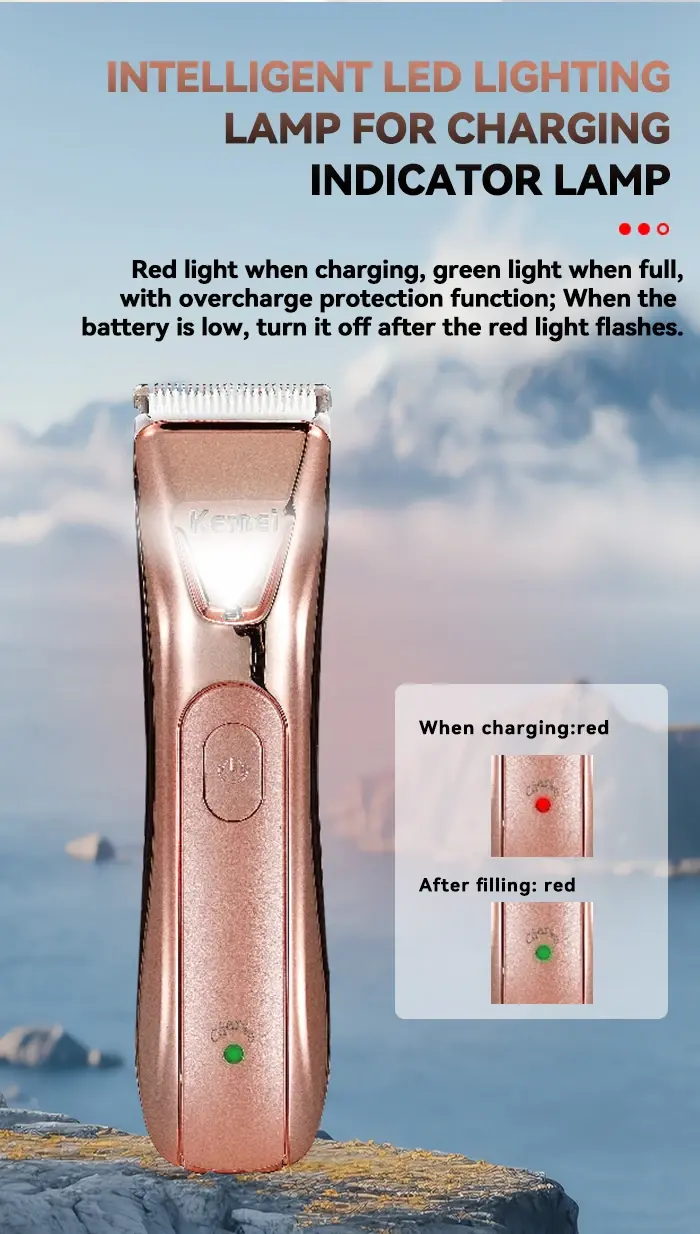 Kemei Km-259 2 en 1 Rasoir tondeuse pour femme Lavable - pink Kemei Km-259 2 en 1 Rasoir tondeuse pour femme Lavable – pink Tondeuse Et Rasoir Multi-usage