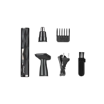 Kemei KM-6673 – Tondeuse Multifonction 2-en-1 pour Nez, Oreilles et Finitions de Précision Tondeuse multifonction
