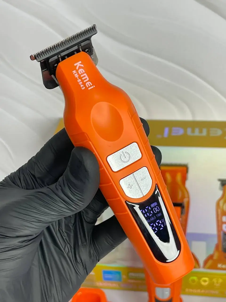 Kemei KM-8543 – Kit Professionnel de Coiffure 18-en-1 double tondeuse Tondeuse professionnelle
