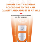 Kemei KM-8543 – Kit Professionnel de Coiffure 18-en-1 double tondeuse Tondeuse professionnelle