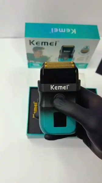 KEMEI Km-t420 Rasoir à barbe 1400mAh Lames en acier inoxydable 8000RPM KEMEI Km-t420 Rasoir à barbe 1400mAh Lames en acier inoxydable 8000RPM Rasoir Électrique rasoir kemei