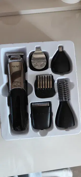 MAC MC-5855 Tondeuse 6-en-1 multifonction pour cheveux, barbe et corps tondeuse mac Tondeuse multifonction