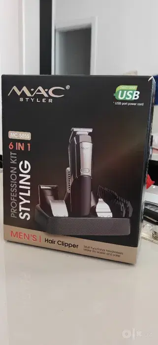 MAC MC-5855 Tondeuse 6-en-1 multifonction pour cheveux, barbe et corps tondeuse mac Tondeuse multifonction
