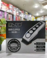 ENZO EN-306 – Tondeuse Filaire Professionnelle 10 W avec Lames en Acier Inoxydable – noir et gris tondeuse 10W tondeuse filaire