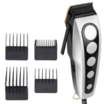ENZO EN-306 – Tondeuse Filaire Professionnelle 10 W avec Lames en Acier Inoxydable – noir et gris tondeuse 10W tondeuse filaire