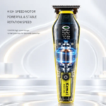 Kemei KM-1745 – Tondeuse Professionnelle Rechargeable avec Écran Numérique et Moteur 7 200 tr/min