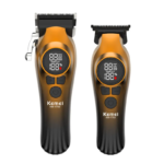 Kemei KM-1783 – Kit de 2 Tondeuses Professionnelles Rechargeables avec Écrans Numériques kit tondeuse pack tondeuse